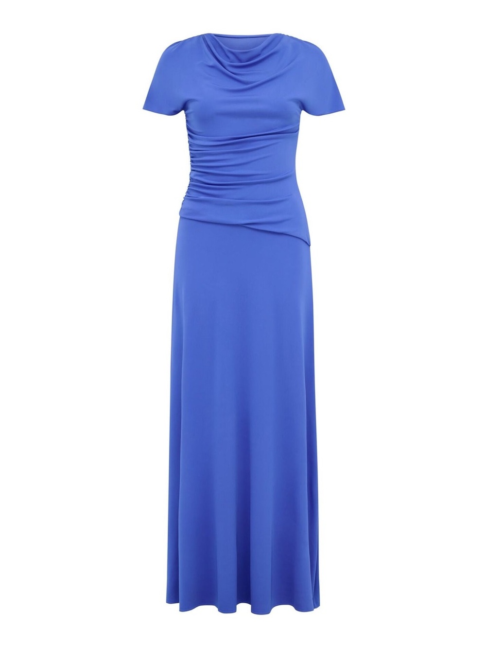 Forever New Gemini High Neck Jersey Maxi Dress 8 Cornflower Breeze NWT - Picture 6 of 10